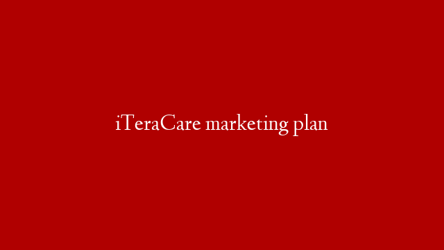 iTeraCare marketing plan post thumbnail image