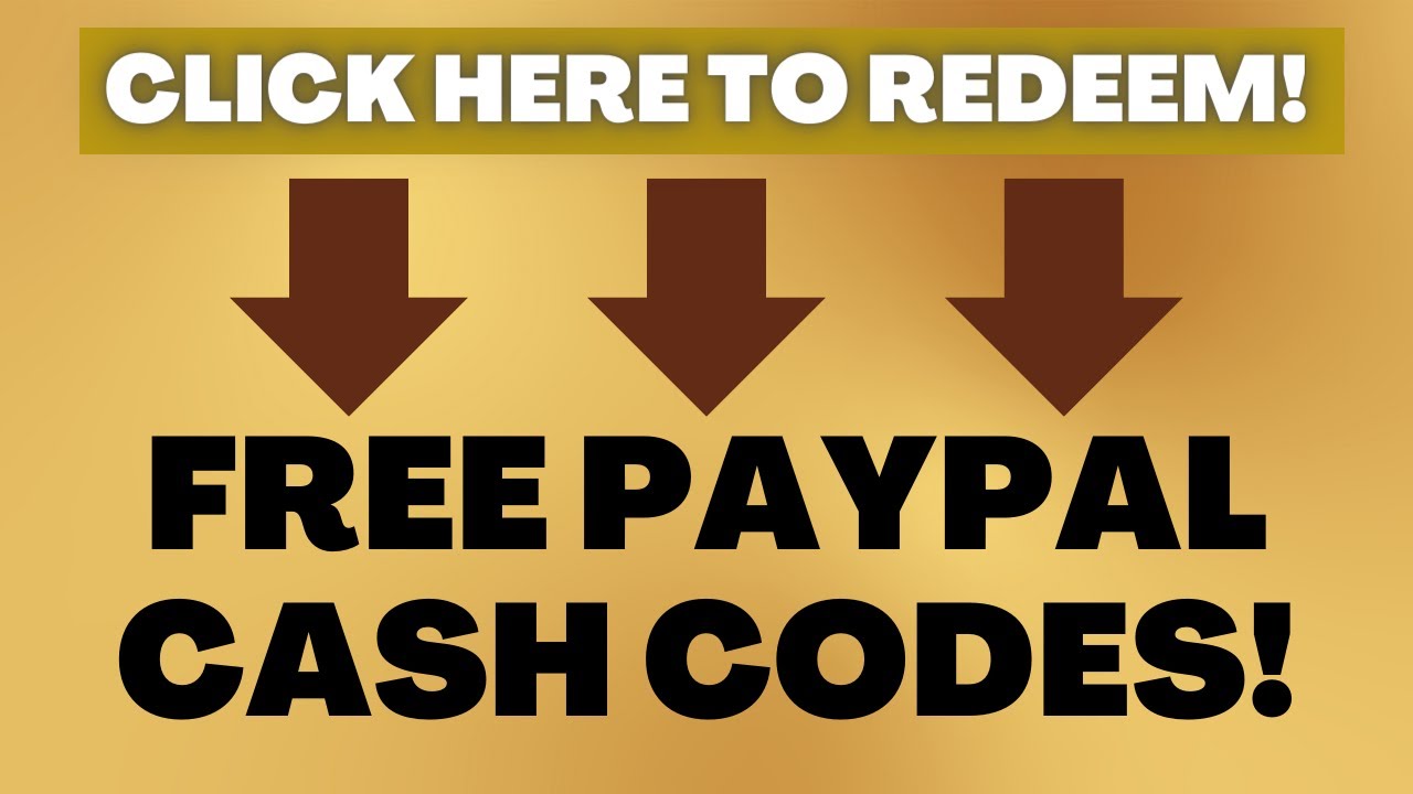 FREE PayPal Cash Codes! REDEEM HERE! (Make PayPal Money Online 2023) post thumbnail image