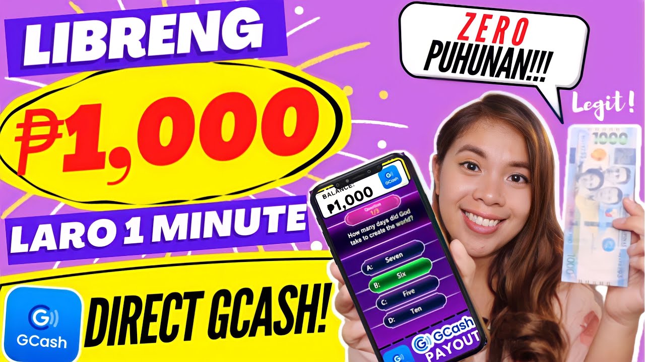 EARN FREE P1,000 AGAD SA GCASH! LARO LANG 1 MINUTE RECEIVED PAYOUT AGAD | DAILY SAHOD WITH OWN PROOF post thumbnail image