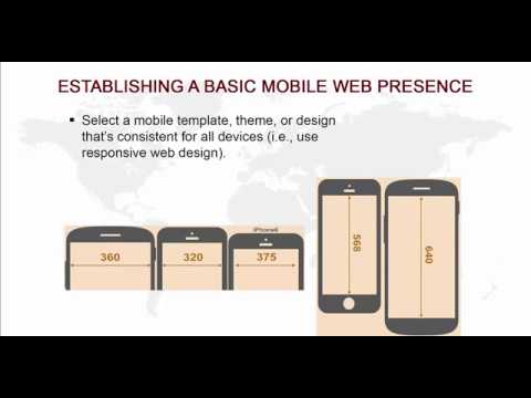 How to establishing a basic mobile web Presence | Mobile Marketing | ISBM | post thumbnail image