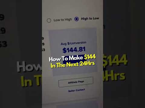 How To Make $144+ In The Next 24hrs SIMPLE MAKE MONEY ONLINE SIDE HUSTLE #Shorts post thumbnail image