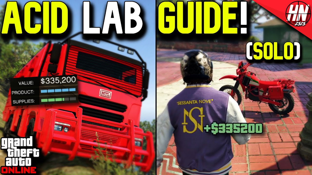 How To Make Money With The Acid Lab SOLO In GTA Online post thumbnail image