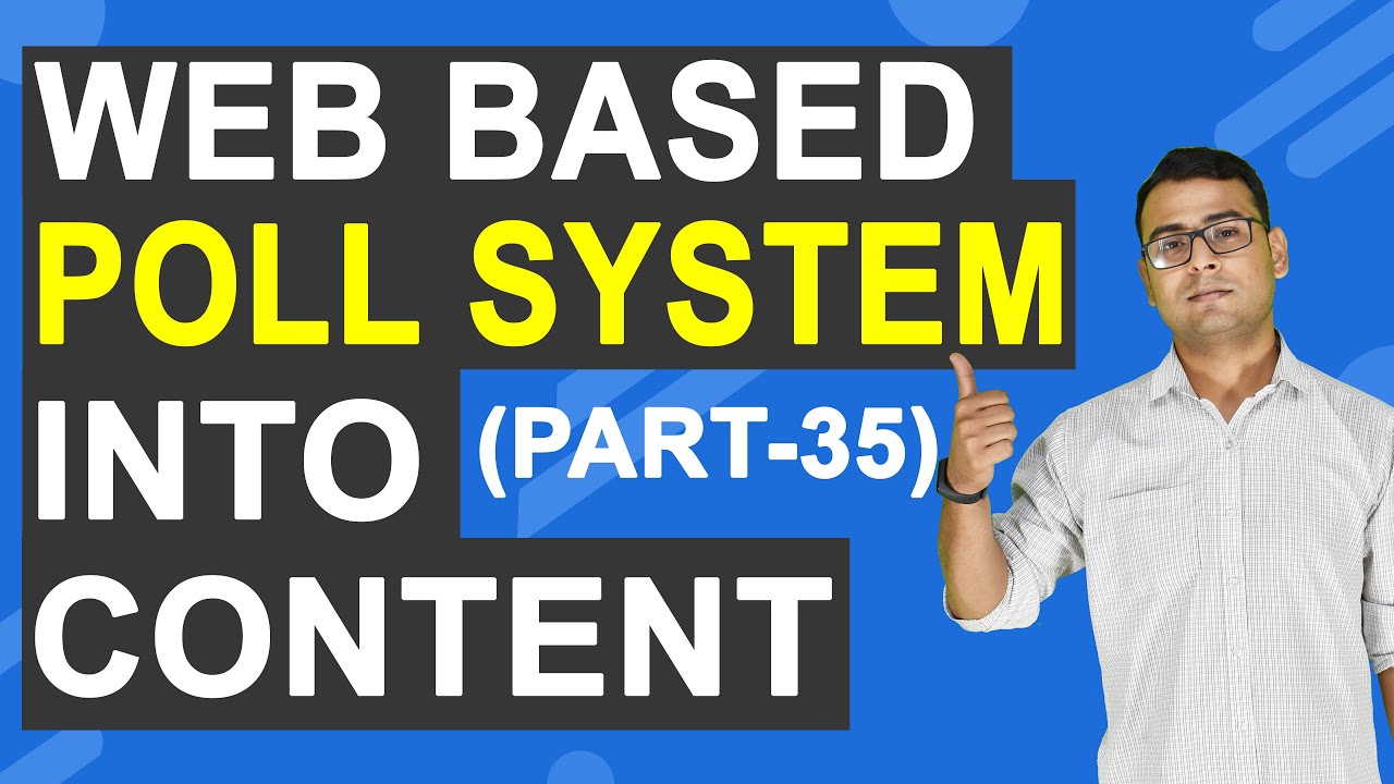 Content Marketing Course | How to Create Free Poll for Website (Part -35) post thumbnail image