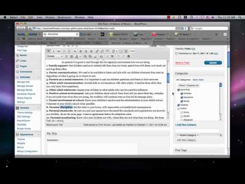 WordPress Beginner's Tutorial- Hyperlinking post thumbnail image