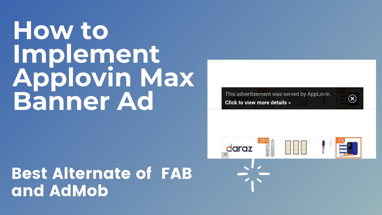 How to Implement Applovin Max Banner Ad in Android 2023 | Applovin Banner Ads working | Android Devs post thumbnail image