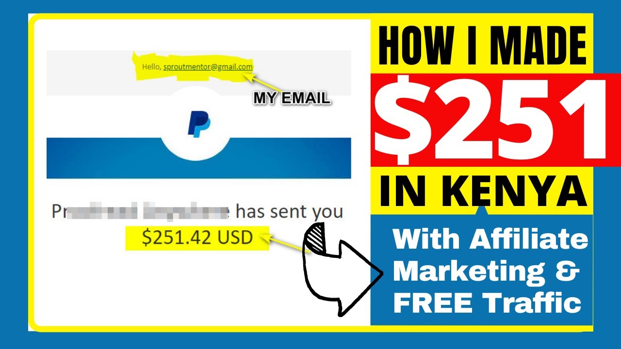 How To Make Money Online In Kenya – How I Made $251 In Kenya With Affiliate Marketing post thumbnail image