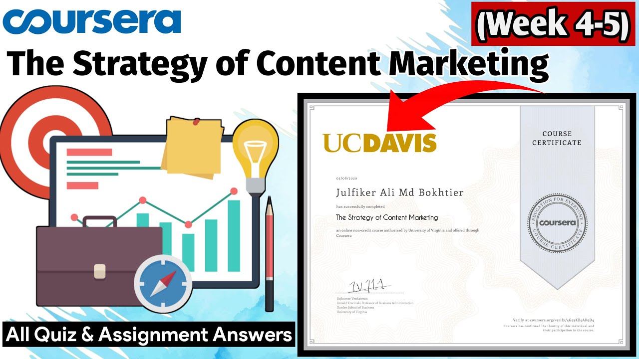 The Strategy of Content Marketing | All Quiz Answers & Assignment| Coursera | Week 4-5 post thumbnail image