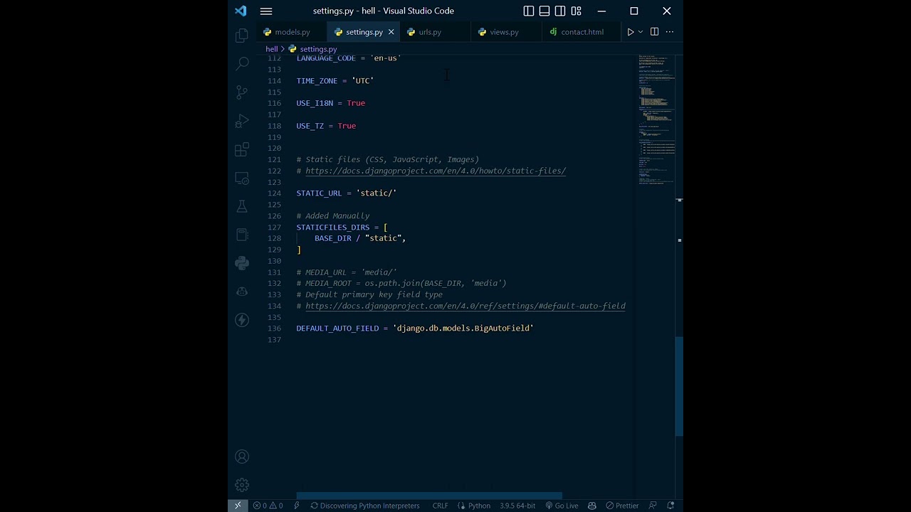 Code for Moterbikes Website | Building website using Django post thumbnail image