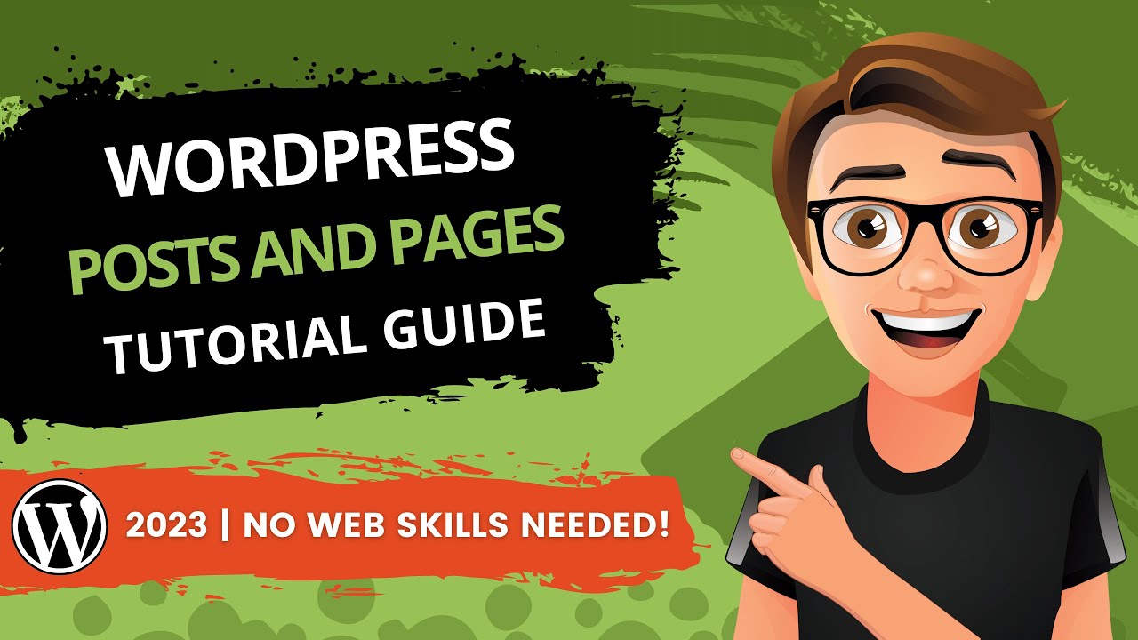 WordPress Posts And Pages Tutorial [2023 GUIDE] post thumbnail image