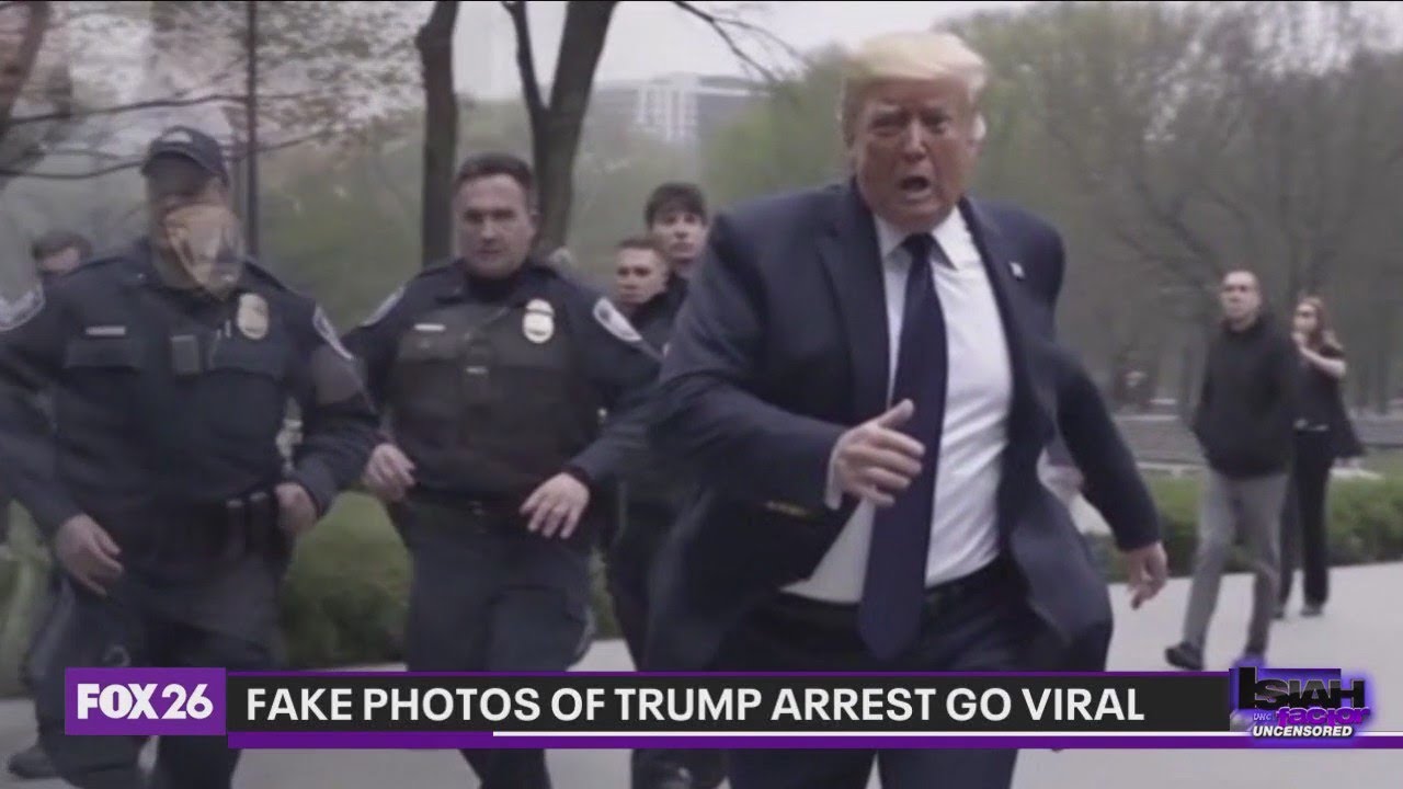 Fake photos of former President Trump getting arrested goes viral post thumbnail image