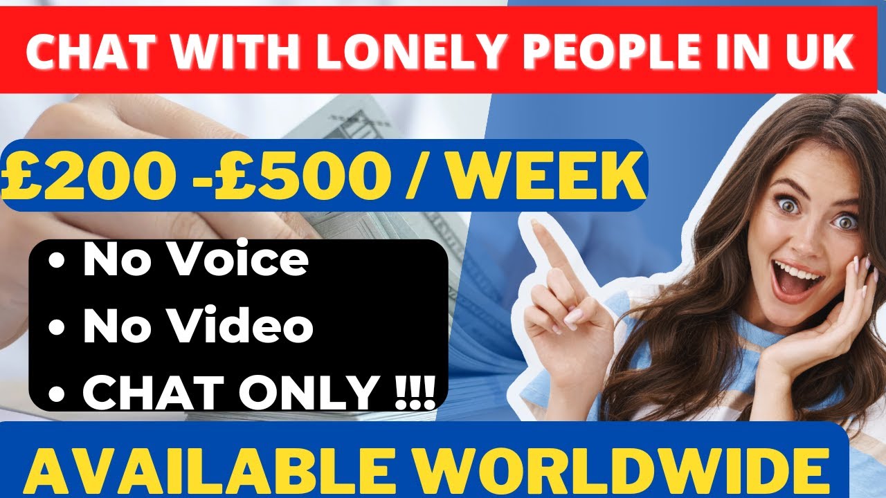 Legit Site to Make Money Online by Talking to Lonely People in UK. TEXT Only. post thumbnail image