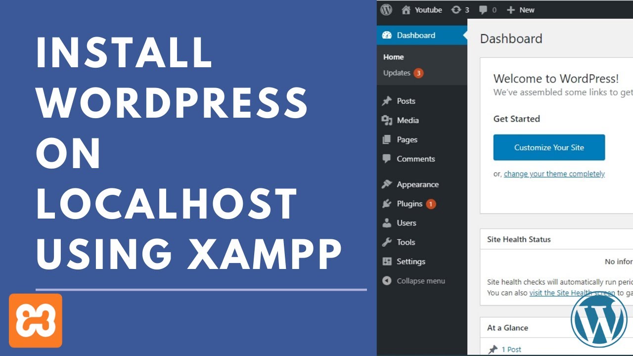 [WordPress Beginner Tutorial] How To Install WordPress on Localhost (Laptop/PC) using Xampp post thumbnail image