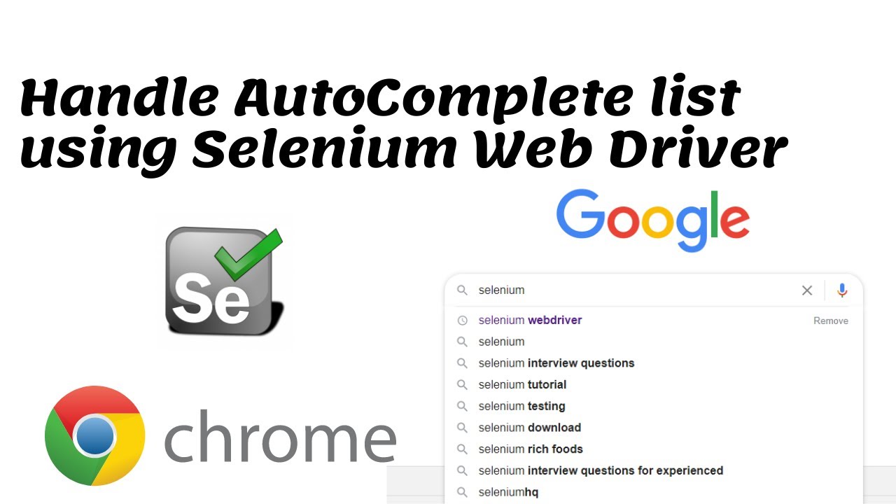 Handling Auto Complete list using Selenium Web Driver||Selenium Java||Selenium Automation post thumbnail image