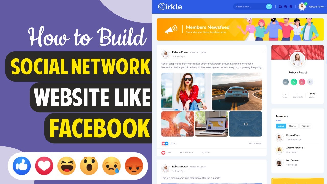 How to Make Social Networking & Community Website like Facebook with WordPress, BuddyPress & Cirkle post thumbnail image