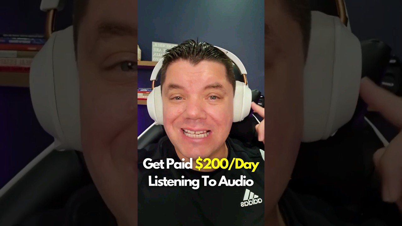Get Paid $280 a Day Listening To Audio (Insane Side Hustle) 🔥 #Shorts post thumbnail image