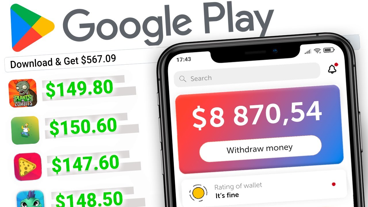 UNLIMITED $25 Per Minute Using Google Play – Make Money Online post thumbnail image