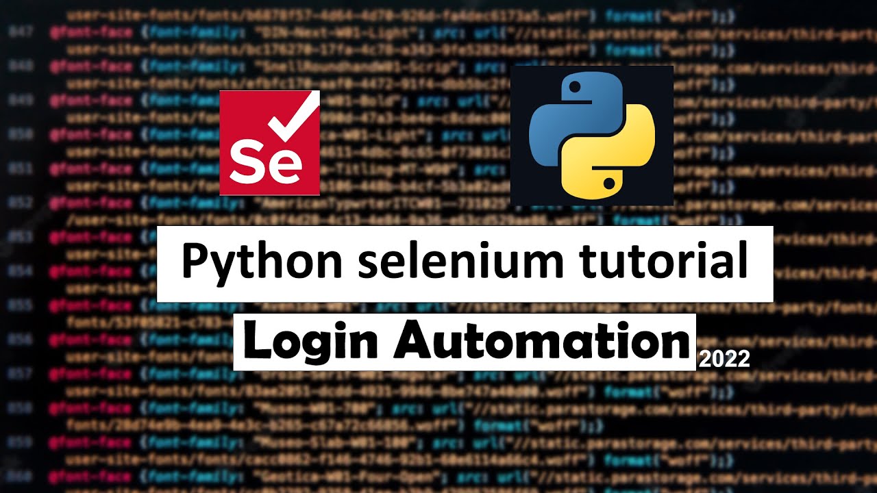 Python selenium tutorial for Login Automation post thumbnail image