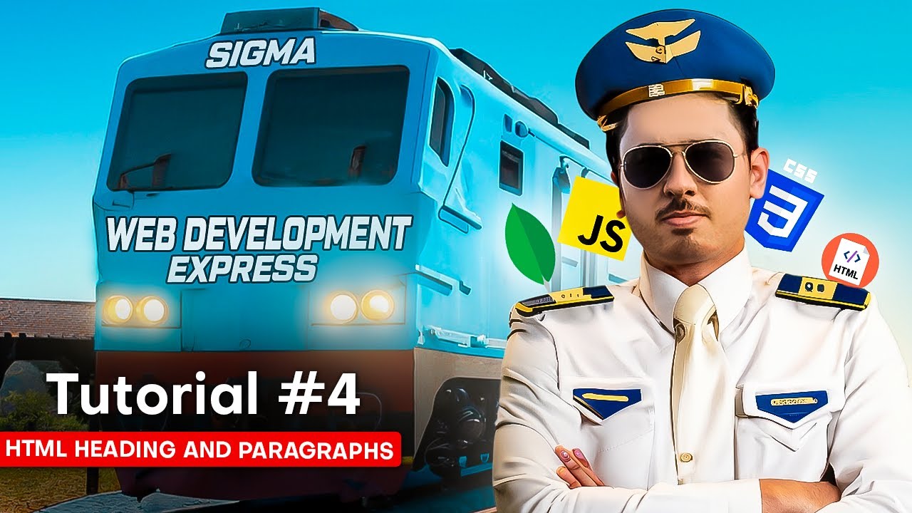 Heading, Paragraphs and Links | Sigma Web Development Course – Tutorial #4 post thumbnail image