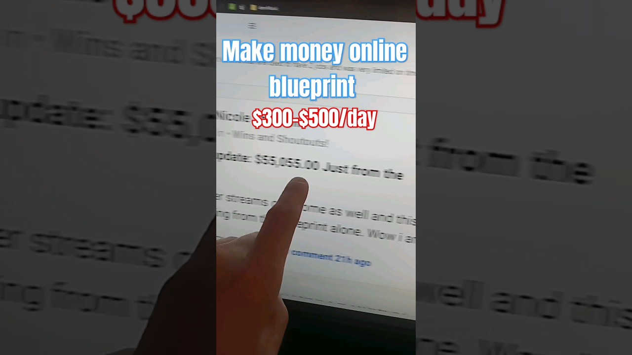 Follow The Blueprint To Make Money Online post thumbnail image