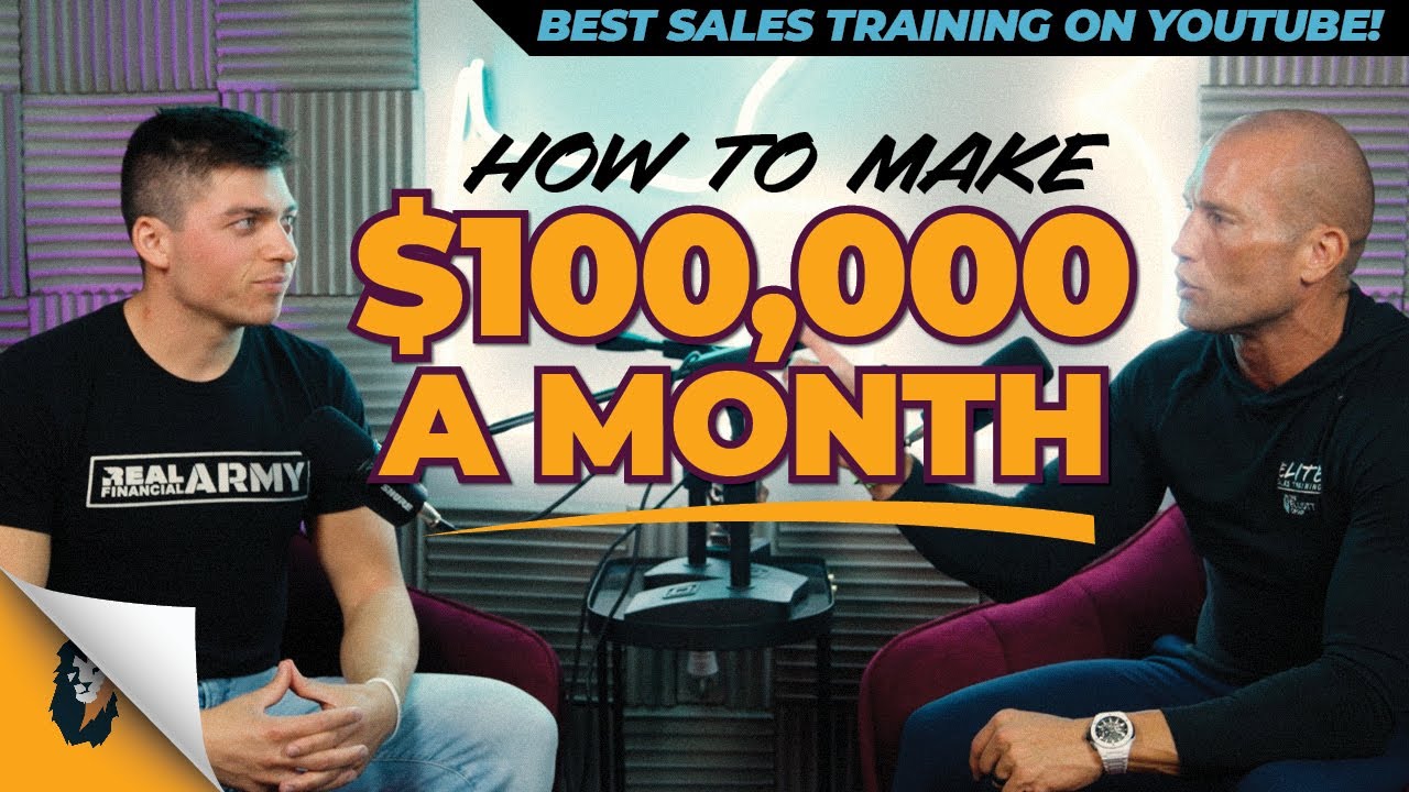 Sales Training // Anyone Can Make $100K a MONTH // Andy Elliott post thumbnail image