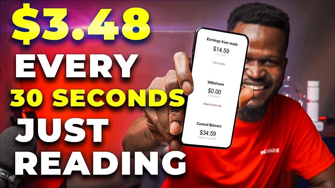 Earn $3.48 Every 30 Seconds READING STORIES (Make Money Online) post thumbnail image