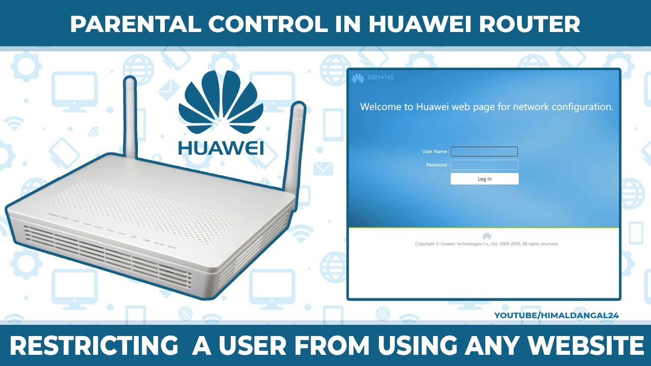 Block Websites from Users in Huawei Router | Parental Control :- Limit Kid’s Internet Usage | 2021 post thumbnail image