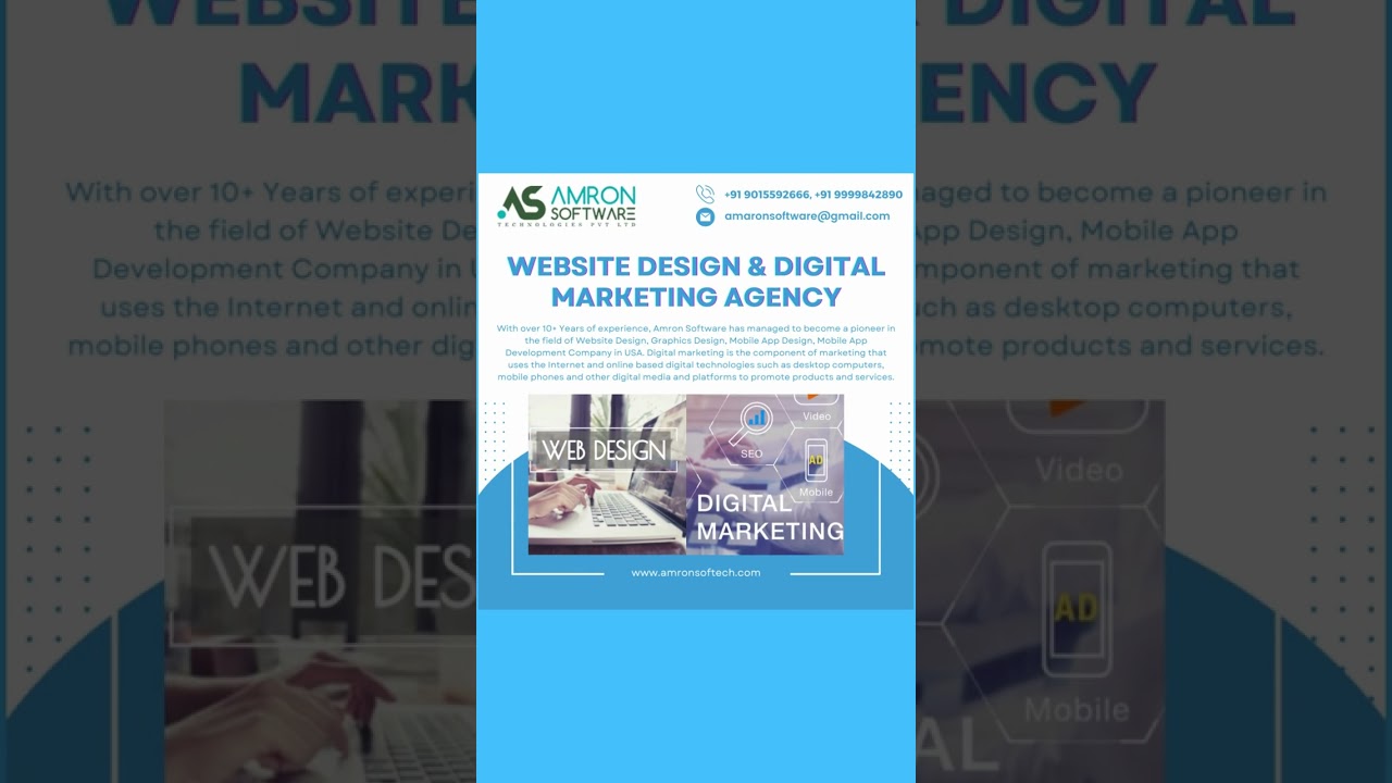 Website Design & Digital Marketing Agency | Amron Software Technologies Pvt Ltd. #ytshorts #viral post thumbnail image