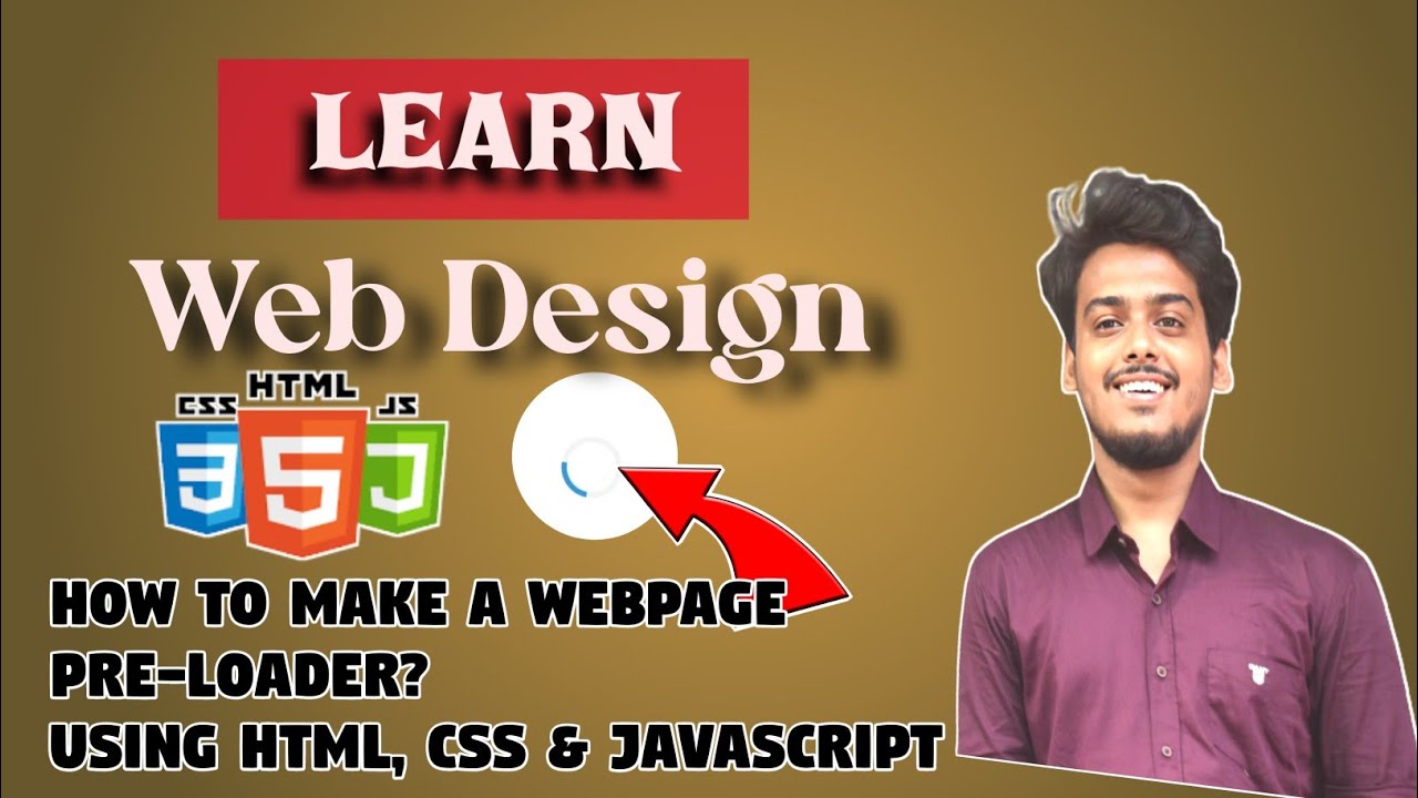 How to Make a Webpage Pre-Loader Using HTML, CSS & JavaScript | Step by Step post thumbnail image