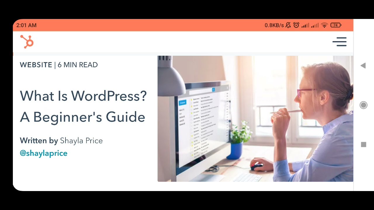 What is WordPress ? A beginner guide post thumbnail image