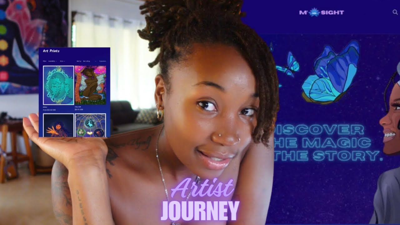 MY ARTIST JOURNEY: Entrepreneurship, Website Building, Creating ART post thumbnail image