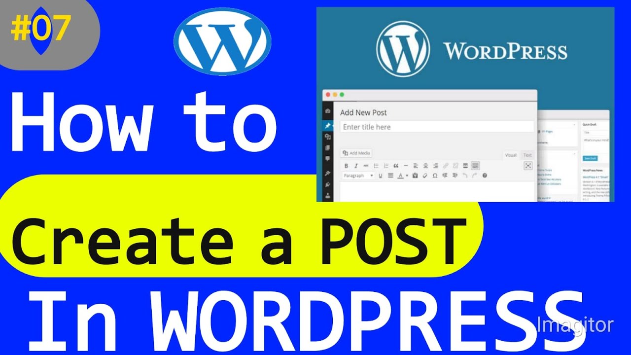 How To Make A New Post In WordPress | The Complete Beginner’s Guide | WordPress 2022 post thumbnail image