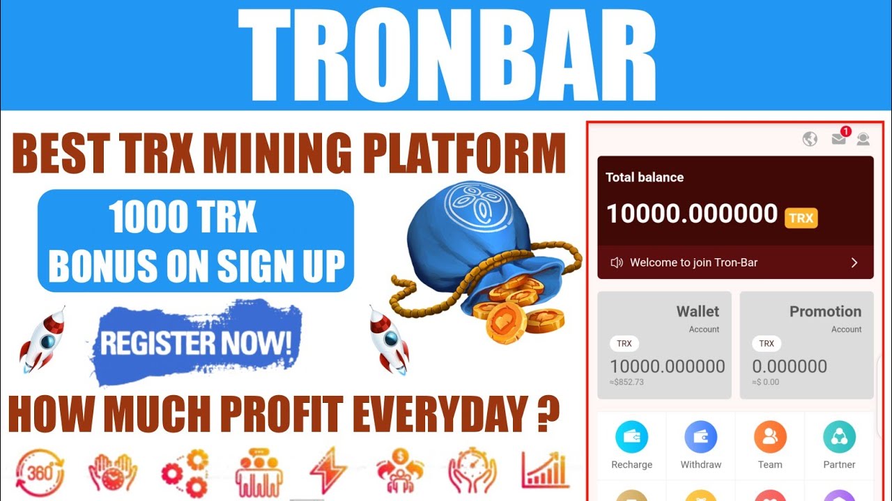 New Earning Website | Make Money Online | Earn Unlimited Trons post thumbnail image