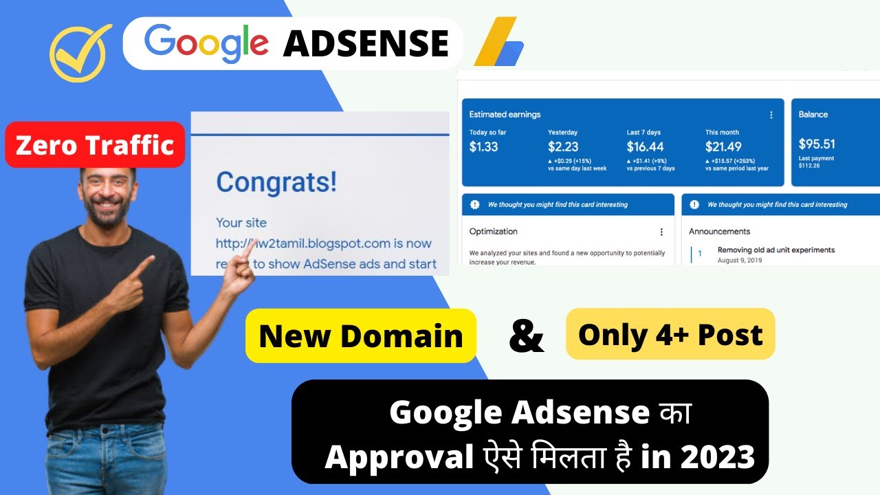 How to Create Google Adsense Account for WordPress Website 2023 I Apply for Google Adsense in Hindi post thumbnail image