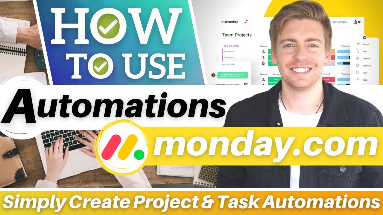 Monday.com Automation Tutorial for Beginners | Simply Create Projects Automations post thumbnail image