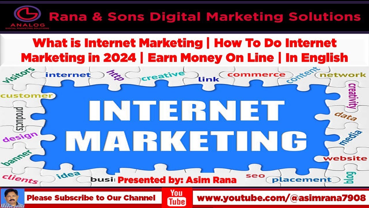 What is Internet Marketing | How To Do Internet Marketing in 2024 | Earn Money On Line | In English post thumbnail image