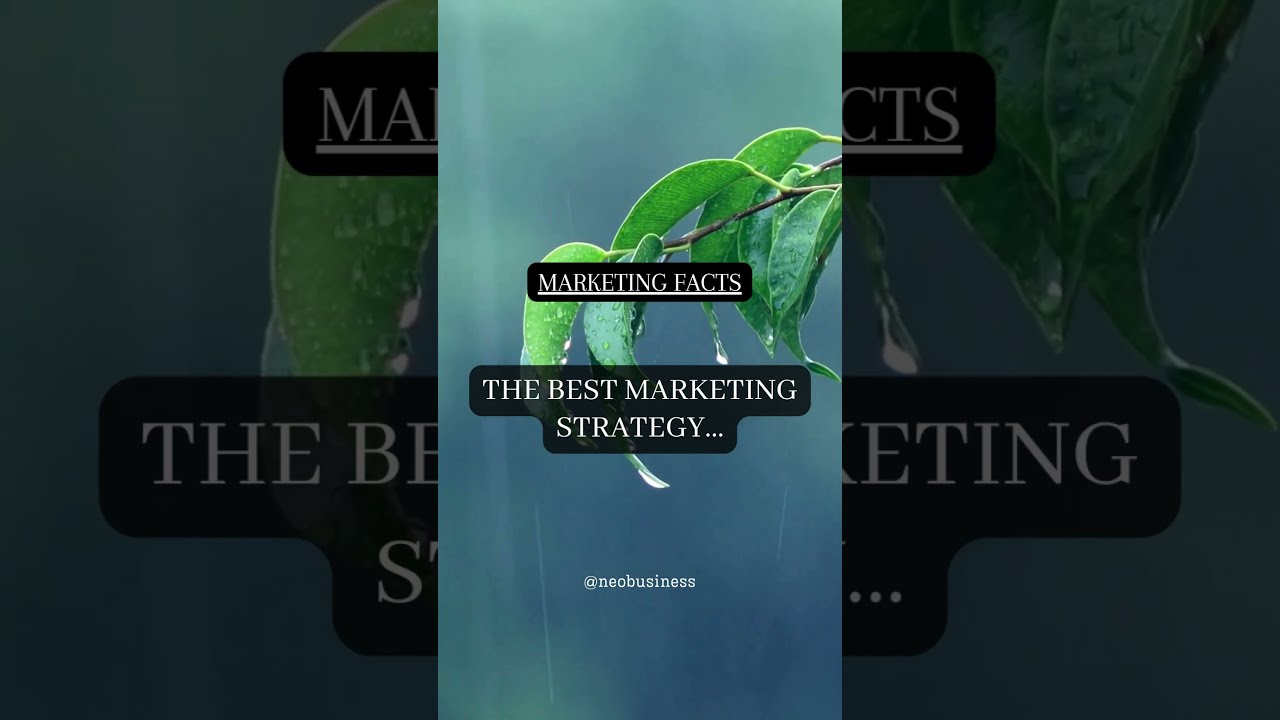 The best marketing strategy… #marketingfacts #shorts post thumbnail image