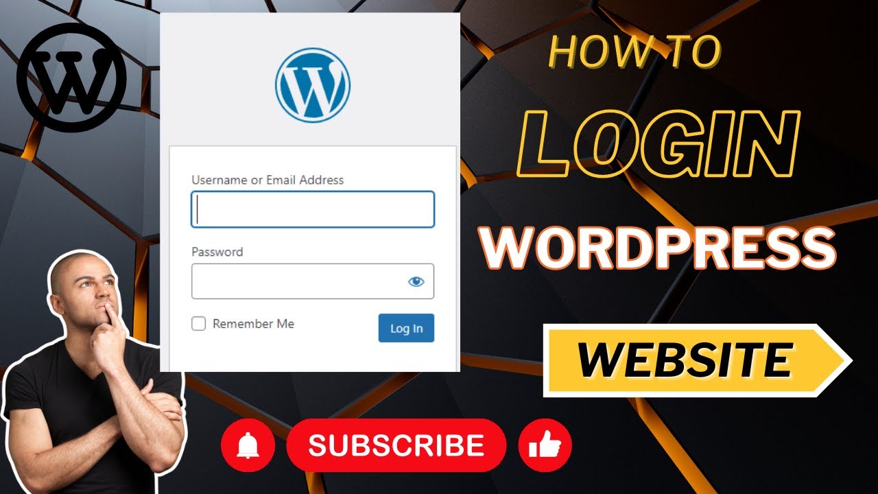 How To Login To WordPress Sites – WP Admin Access wordpress website kase login kre post thumbnail image