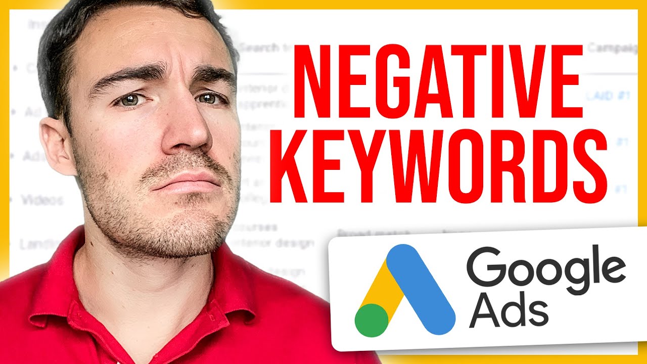 How To Create A NEGATIVE Keyword List For Google Ads post thumbnail image