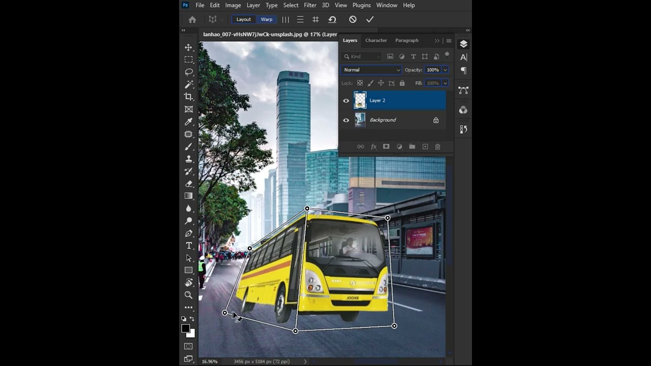 Perspective warp Tool | #Short #photoshop post thumbnail image