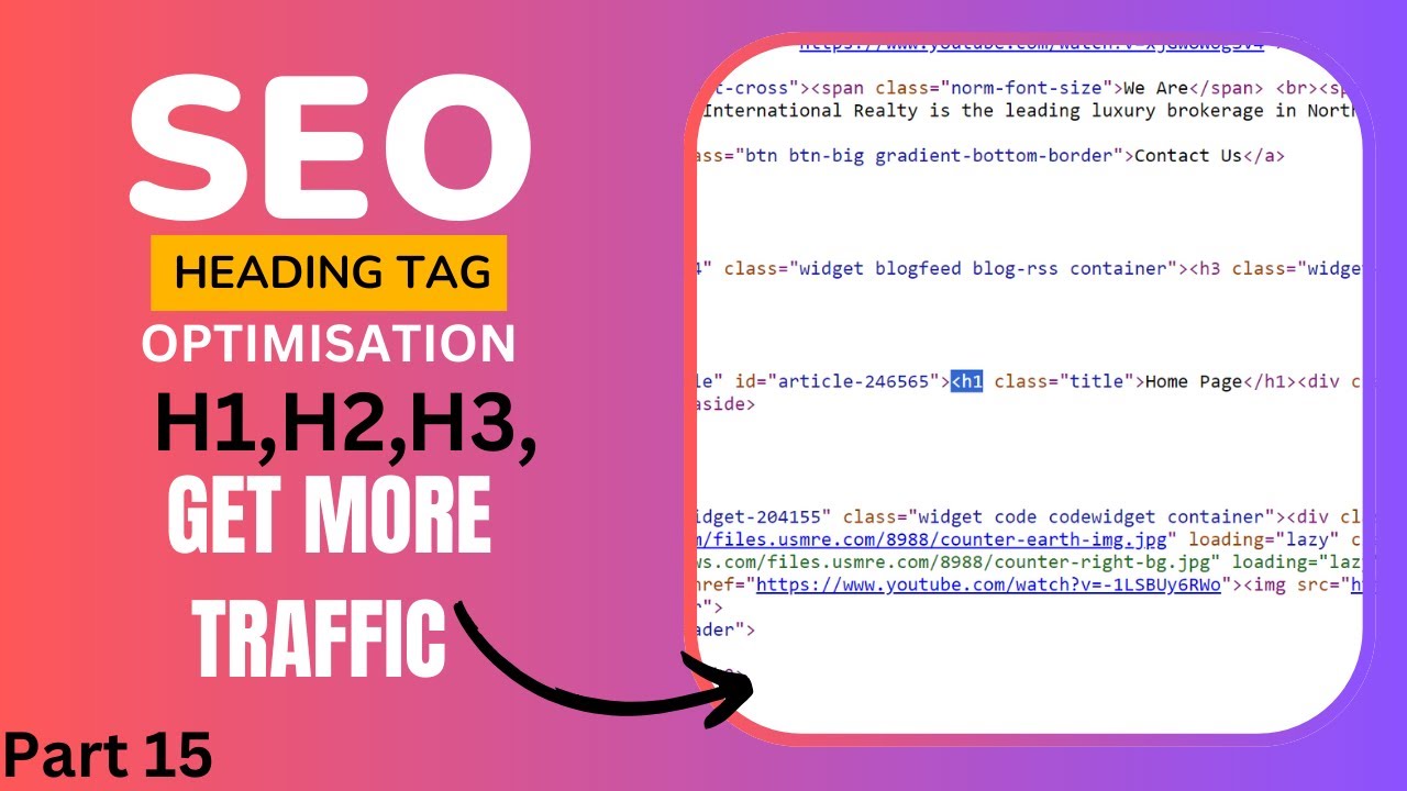 How to Optimize H1 H2 H3 Tags to Improve SEO | SEO On-Page | Latest SEO Course post thumbnail image