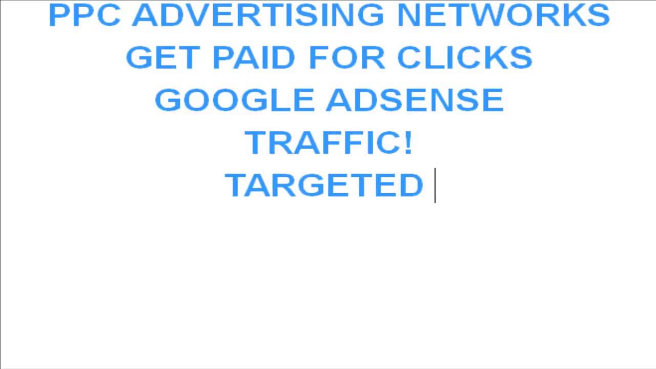 How To Monetize Your Blog Video Series Part 3 – PPC Advertising Networks post thumbnail image