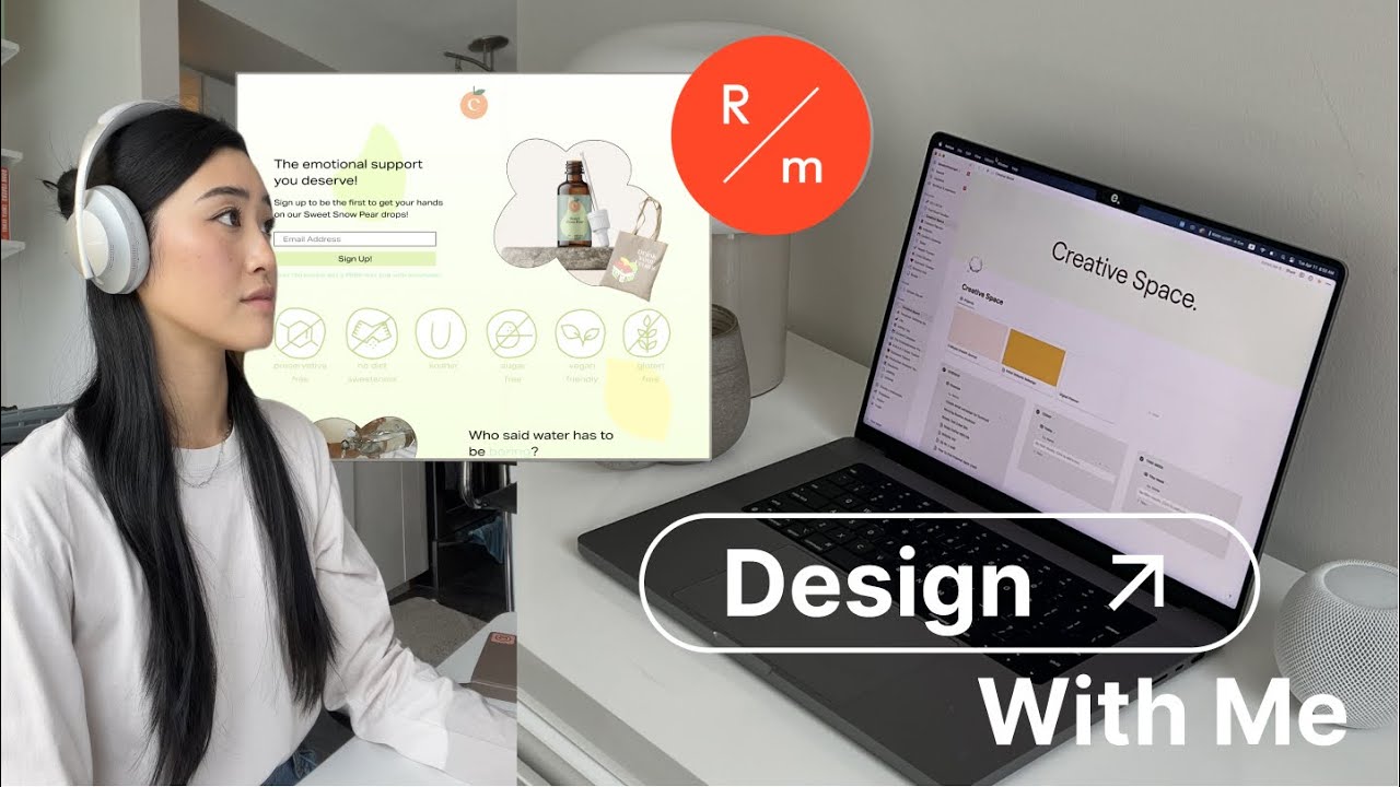 Designing and Building a Landing Page UI/UX – Cozy, Colorful, Website Design | Design With Me ep. 6 post thumbnail image