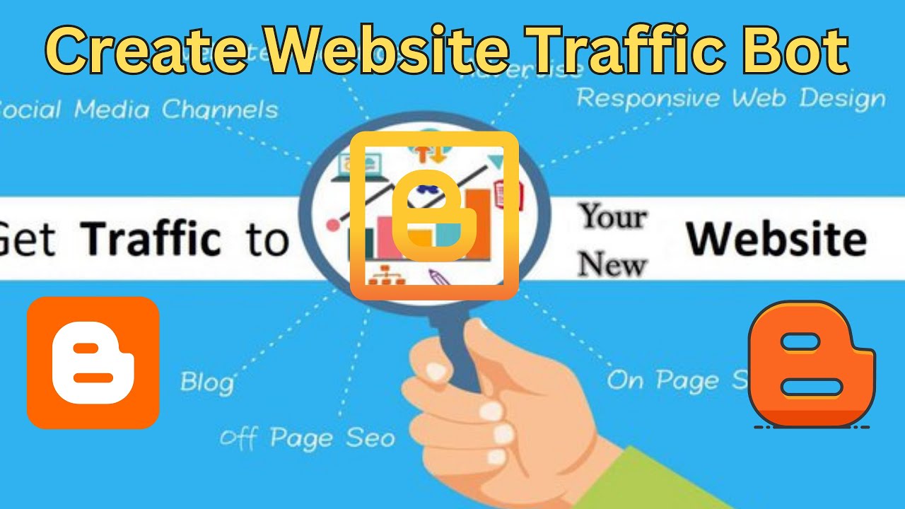 Create a Free Website Traffic Generator Tool in Blogger | Gain Unlimited Traffic / By S B Tech post thumbnail image