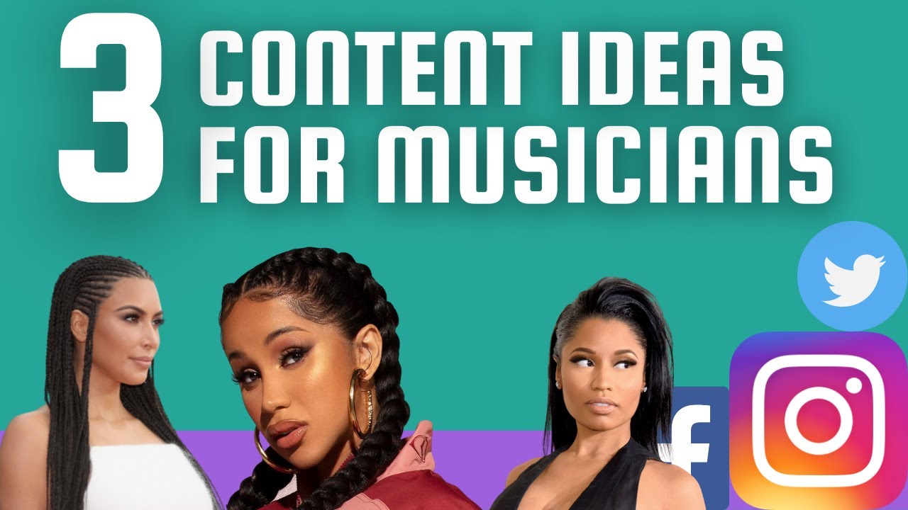 3 Content Ideas for Musicians on Social Media | Content Marketing For Music | Step by Step post thumbnail image