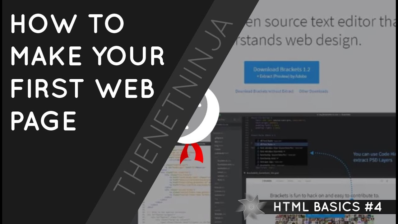 HTML Tutorial for Beginners 04 – Your First Web Page post thumbnail image