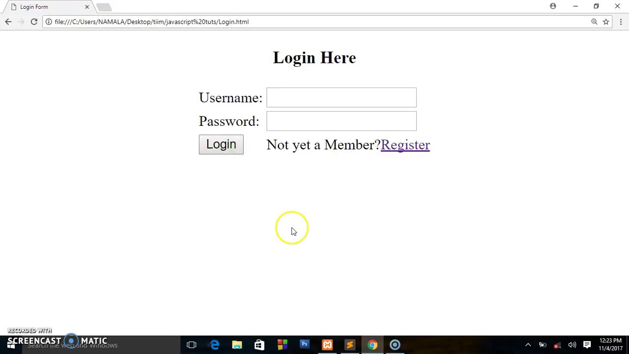 How to Create A simple Login Form in HTML – Easy Tutorial post thumbnail image