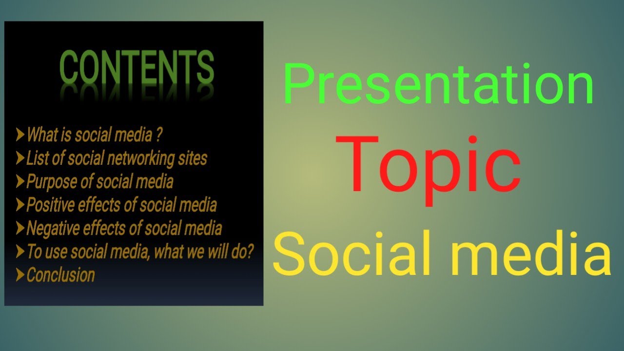 Social Media Presentation(ppt). post thumbnail image