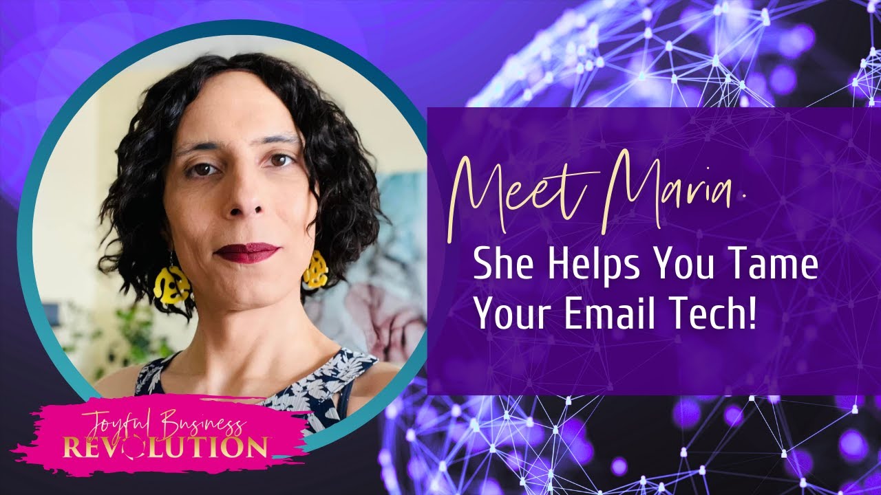 [Ep 1] Email Marketing Technology For Coaches & Consultants: Meet Maria Who Helps You Tame Your Tech post thumbnail image