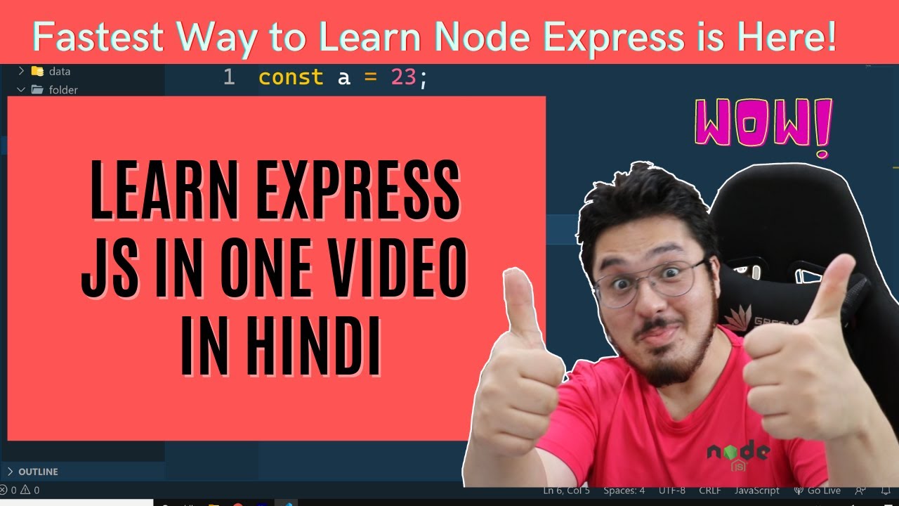 Express JS Tutorial in Hindi 🔥✌ post thumbnail image