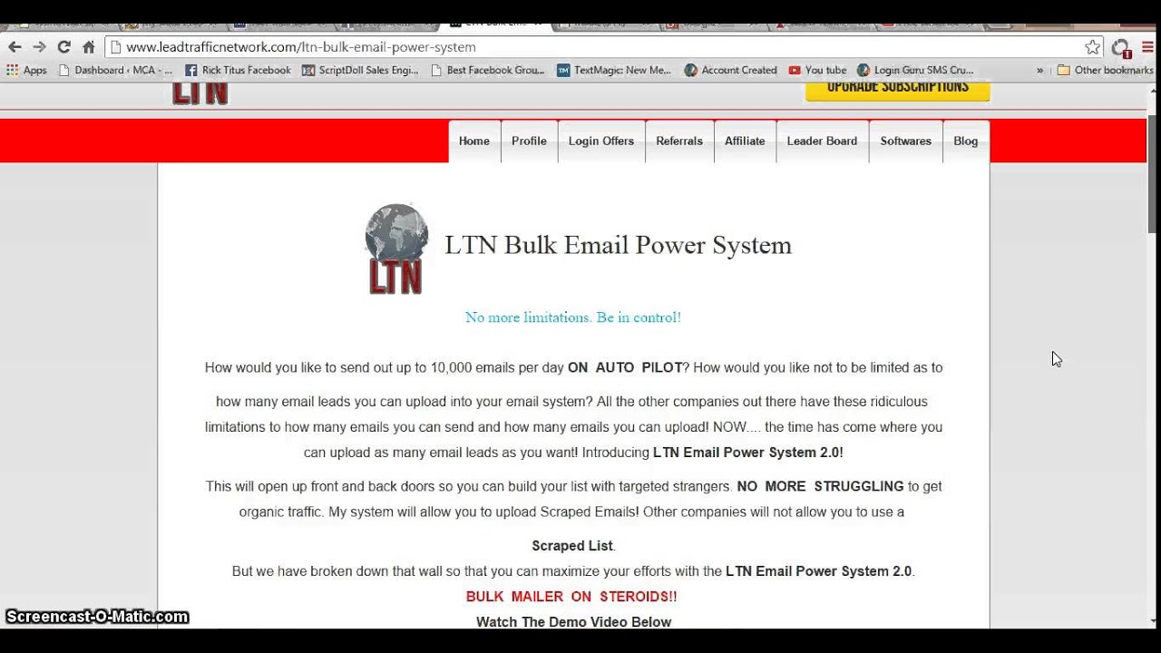 Lead Traffic Network bulk email power system 2.0 /No More Struggling post thumbnail image